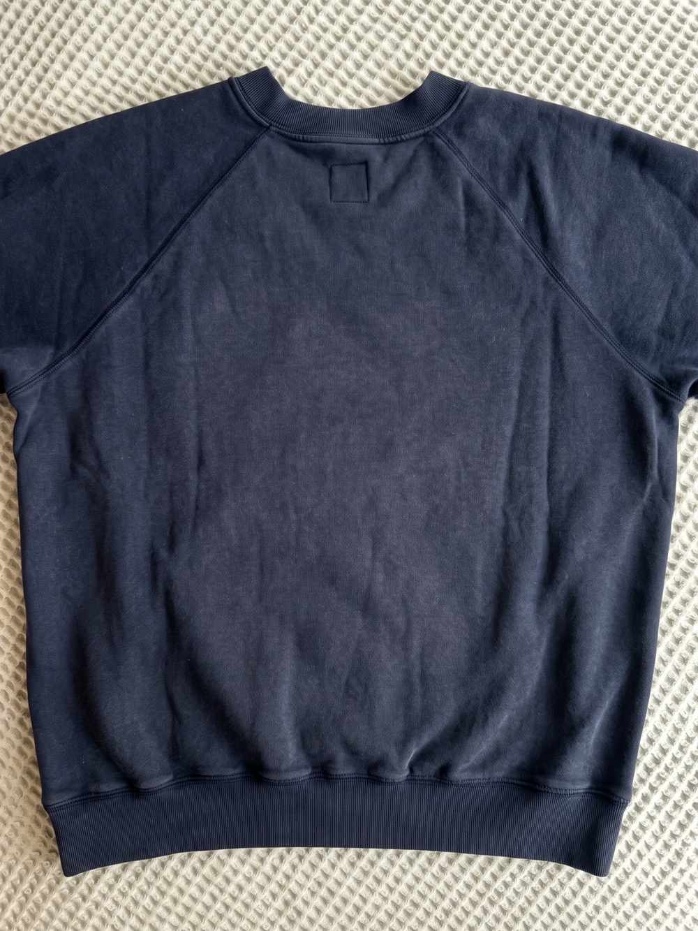 Gap x DÔEN Navy Blue Crewneck Sweatshirt XXS Oversized Sold Out Collab - Picture 6 of 6